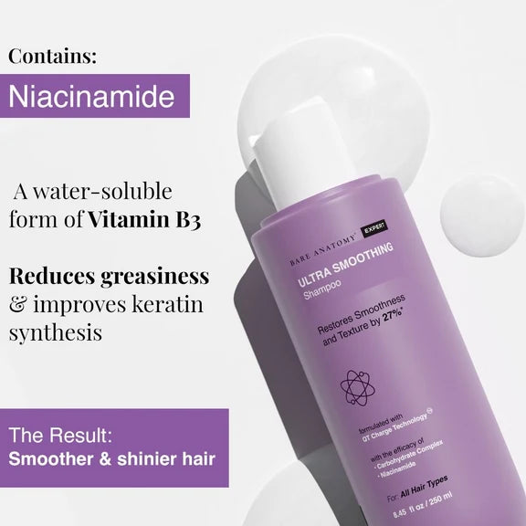 Bare Anatomy Expert Ultra Smoothing Hair Serum & Shampoo Duo - combo