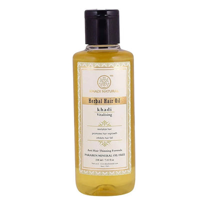 Khadi Natural Vitalising Hair Oil - 210 ml
