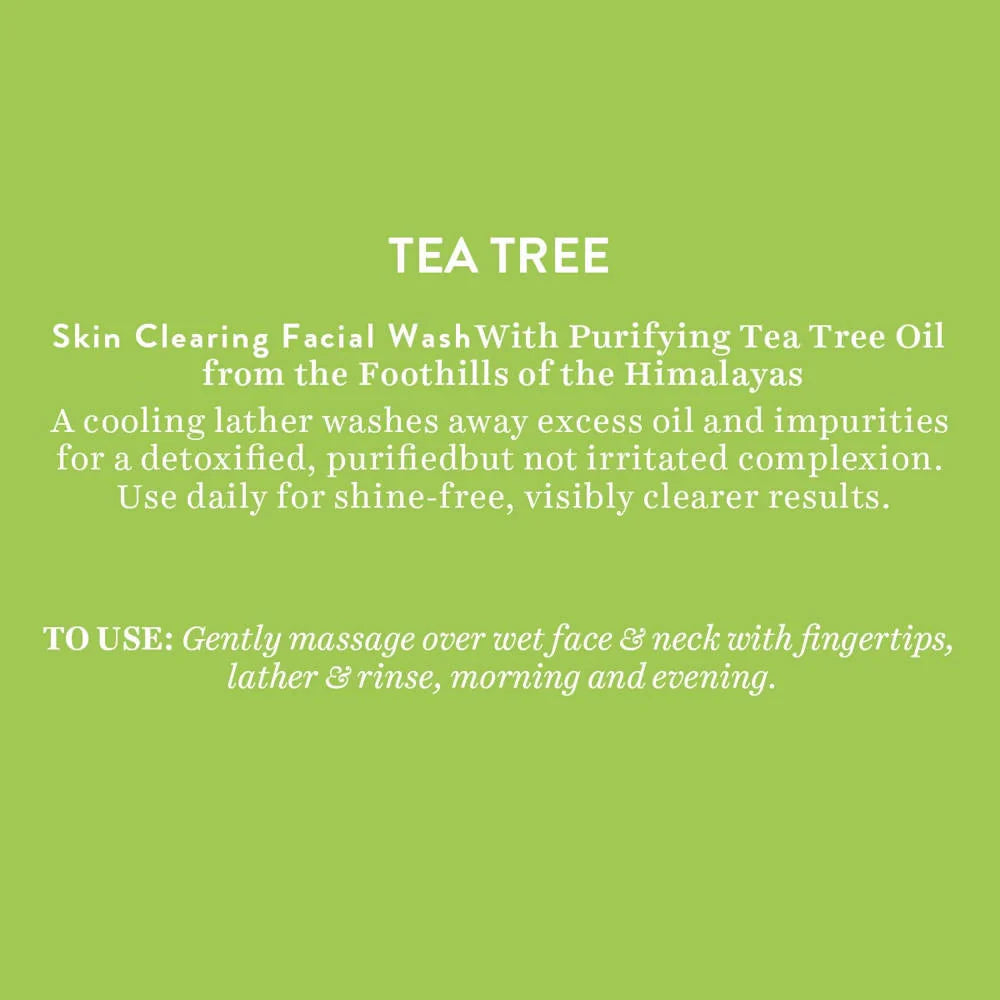 Biotique Advanced Organics Tea Tree Skin Clearing Facial Wash