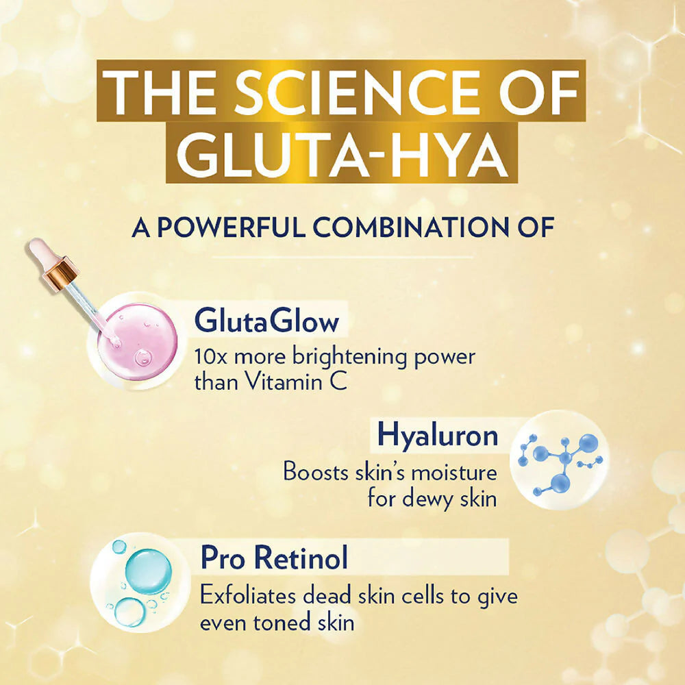 Vaseline Gluta Hya & Sun Protect Calming Body Serum Combo