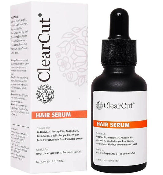 ClearCut Hair Growth Serum For Hair Fall Control - 50 ml