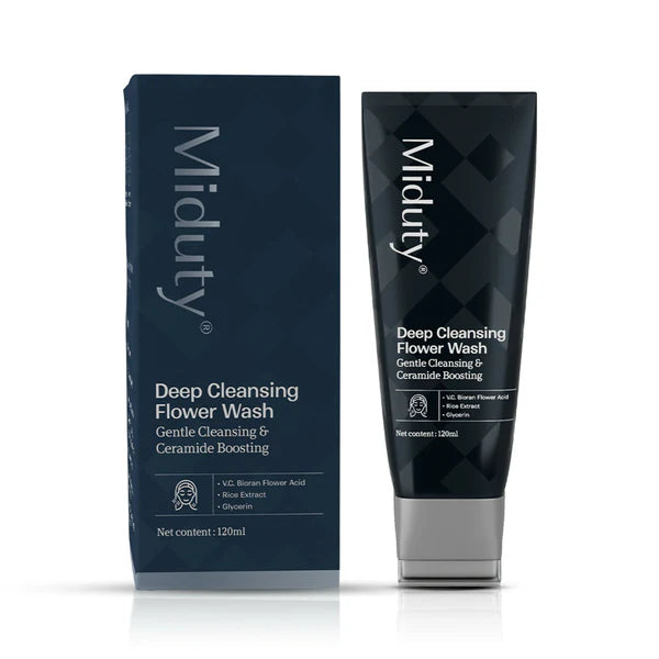 Miduty Deep Cleansing Flower Face Wash - 120 ml