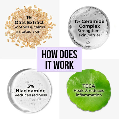 Dr. Sheth's Oats & Ceramide Sensitive Skin Moisturizer - 100 gm
