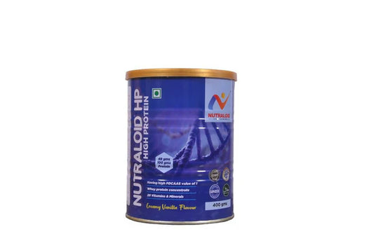 Nutraloid Hp High Protein Whey Protein Creamy Vanilla Flavour - 400 gm