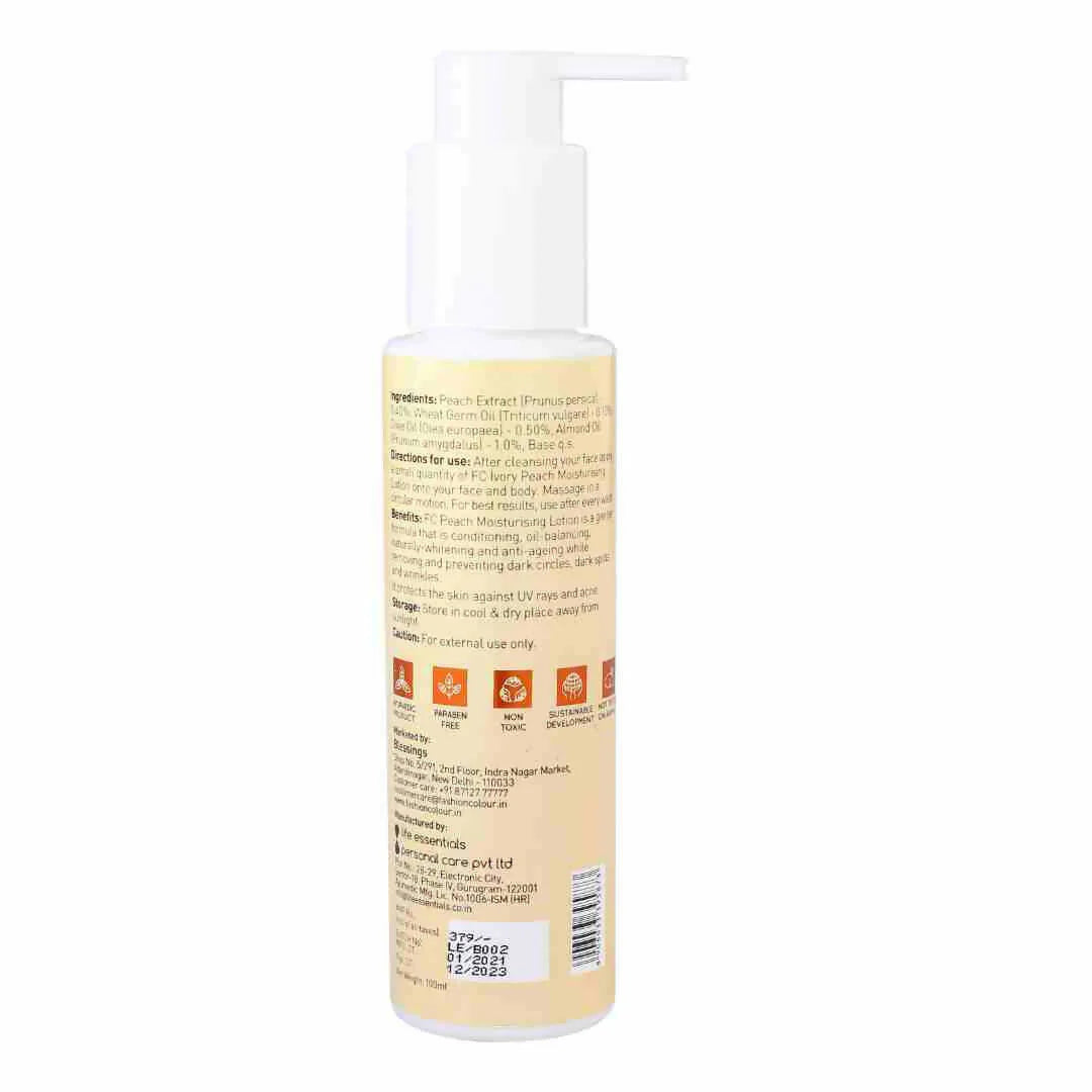 Fashion Colour Ivory Peach Moisturizer - 100 ml
