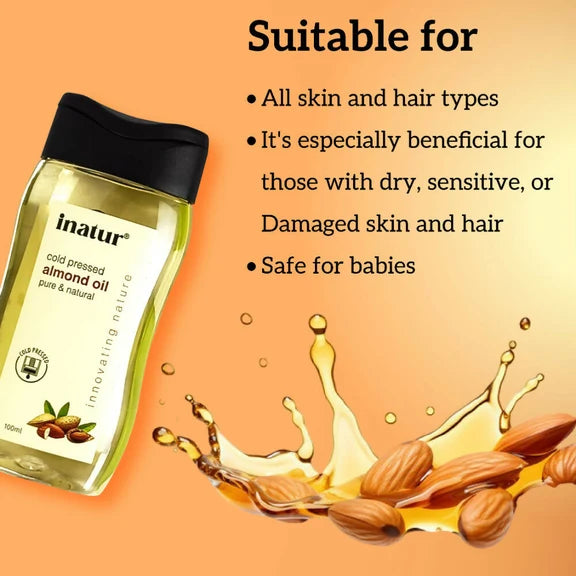 Inatur Almond Oil - 100 ml