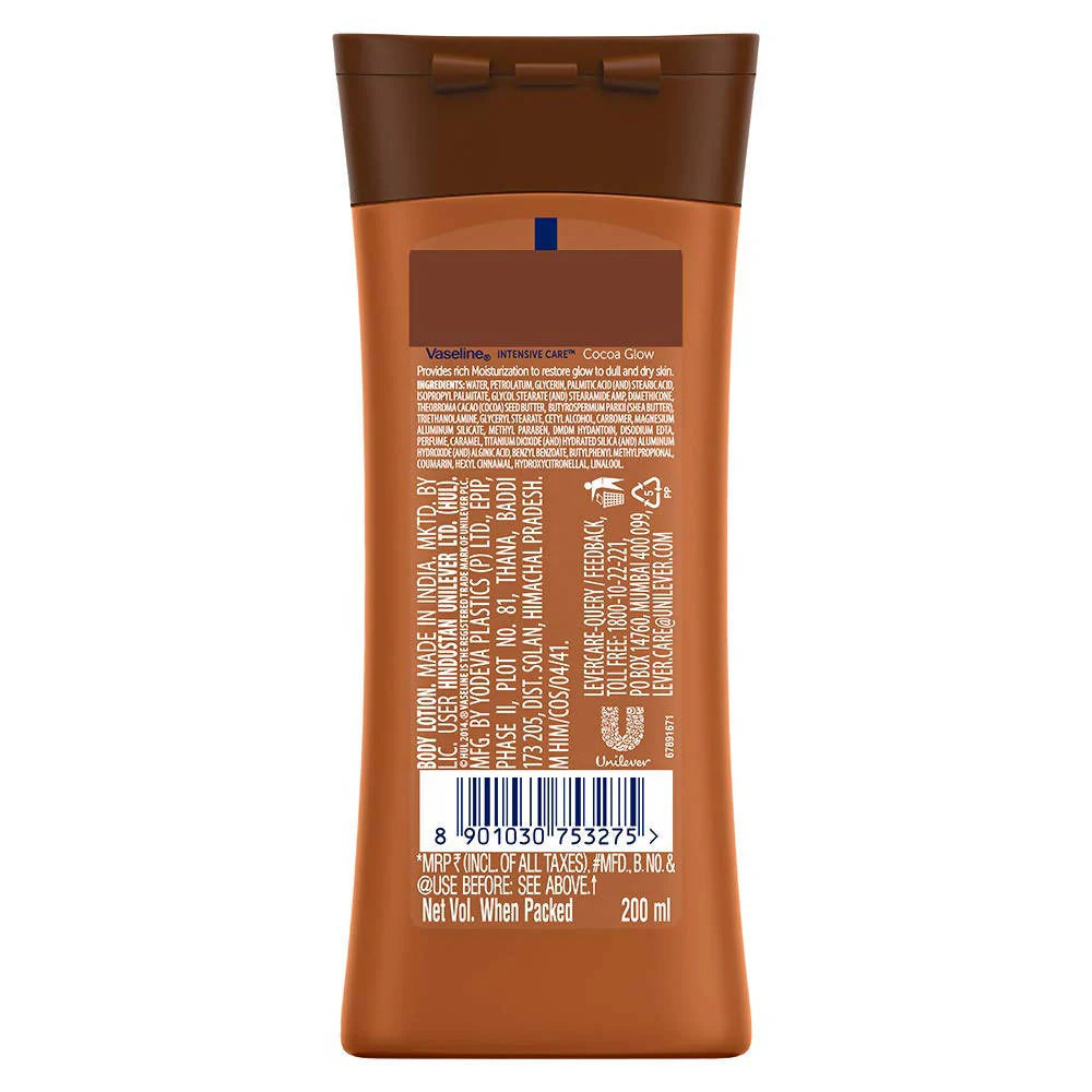 Vaseline Intensive Care Cocoa Glow Body Lotion