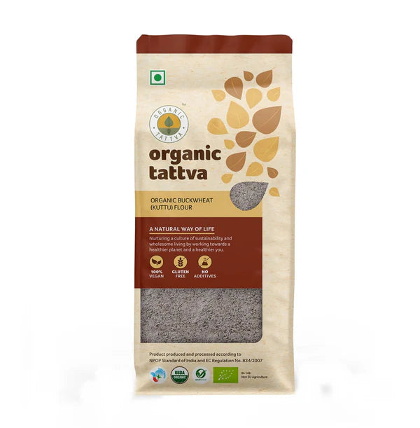 Organic Tattva Buckwheat (Kuttu) Flour - 250 gm