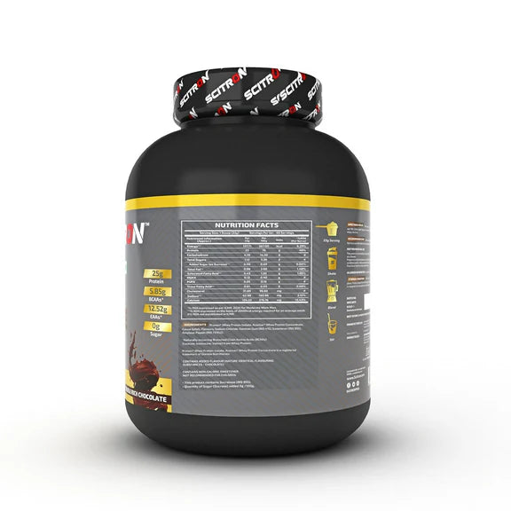 Scitron Super Whey Isolate Protein Powder - Double Rich Chocolate - 2 kg