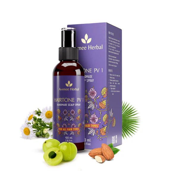 Avimee Herbal Anti-Hair Fall Kit - Oil, Scalp Spray, and Serum, Controls Hair Fall and Nourishes Hair Root - kit