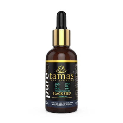 Tamas Pure Ayurveda Black Seed Cold-Pressed Carrier Oil - 30 ml
