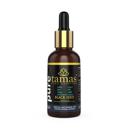 Tamas Pure Ayurveda Black Seed Cold-Pressed Carrier Oil - 30 ml