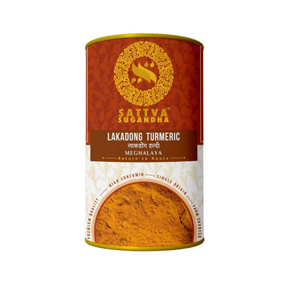 Sattva Sugandha Lakadong Turmeric Powder - 200 gm