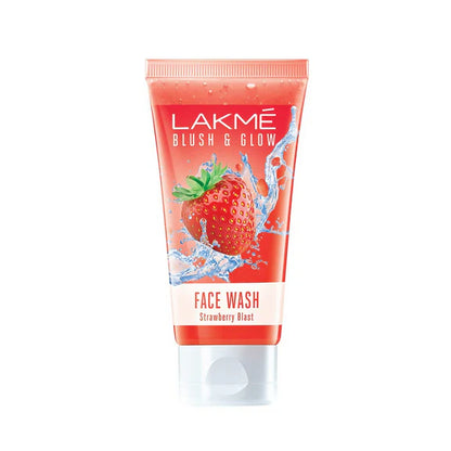 Lakme Blush & Glow Strawberry Freshness Gel Face Wash - 150 gm
