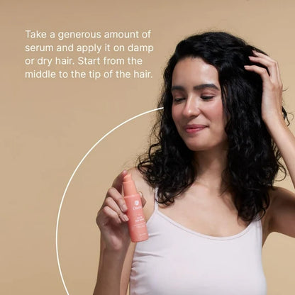 Oteria Go-To Hair Serum Premium Anti Frizz Hair Serum - Enriched with B-Vitamins & Niacinamide - 50 ml
