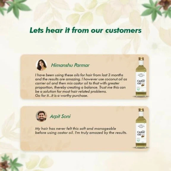 Farm Naturelle Pressed Castor Oil – Natural Care for Glowing Skin & Healthy Hair