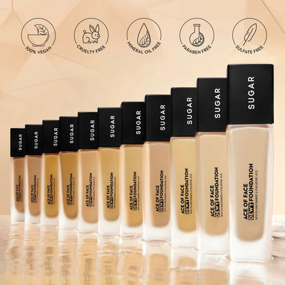 Sugar Ace Of Face Dewy Foundation - 10 Latte - 30 ml