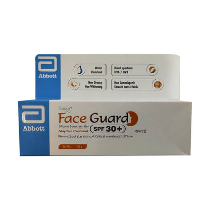 Tvaksh Face Guard Silicone Sunscreen Gel SPF 30+ - 30 gm