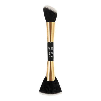 Lakme Absolute Makeup Master Tools - Dual Ended Blush And Contour Brush