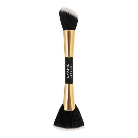 Lakme Absolute Makeup Master Tools - Dual Ended Blush And Contour Brush
