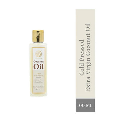 The Pure Story Natural Cold Pressed Coconut Hair Oil