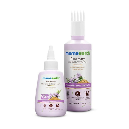 Mamaearth Rosemary Hair Growth & Nourishment Combo - combo