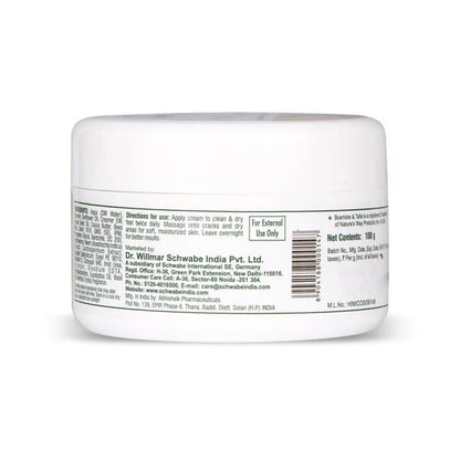 BT Boericke & Tafel Foot Cream with Goodness of Neem for Dry and Cracked Heels - 100 gm - Pack of 2