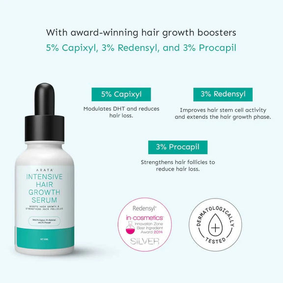 Arata Intensive Hair Growth Serum - 30 ml