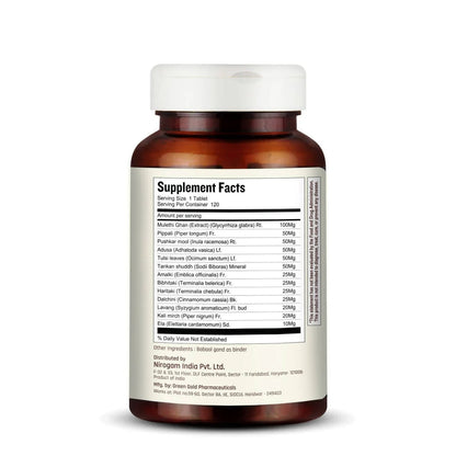 Nirogam Inhale Boost Tablets -120 Tablets