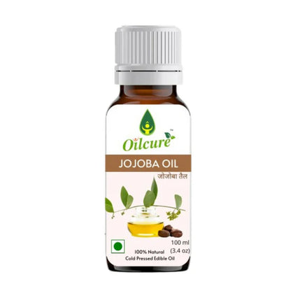 Oilcure Jojoba Oil Cold Pressed - 100 ml