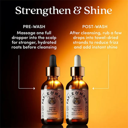 Fable & Mane HoliRoots Oil To Strengthen Roots and Thicken Hair