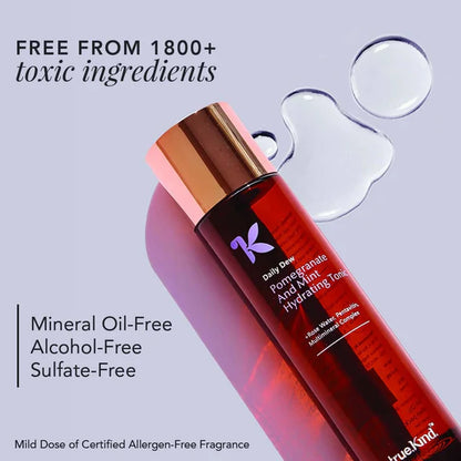 True Kind Daily Dew Pomegranate & Mint Hydrating Tonic Face Mist - 50 gm