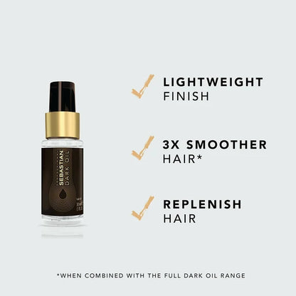 Sebastian Professional Dark Oil Hair Styling Oil - 30 ml