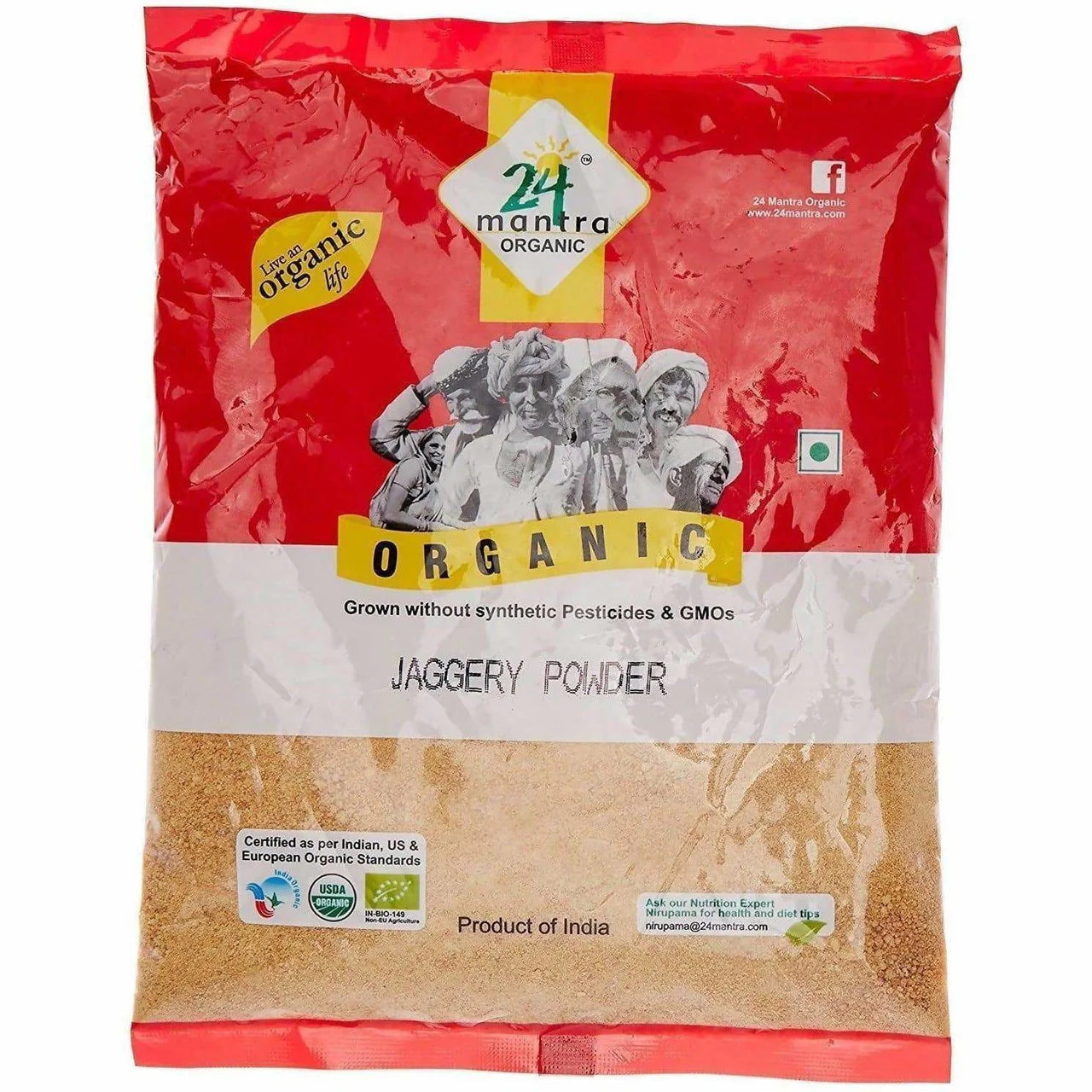 24 Mantra Organic Jaggery Powder