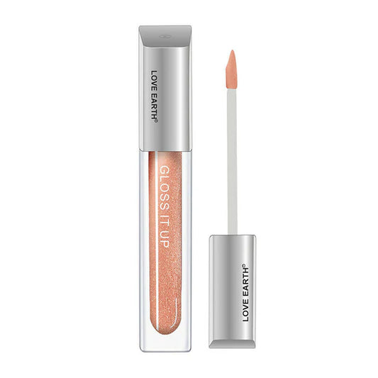 Love Earth Lip Gloss - Gold Glam (Golden) - 3 ml