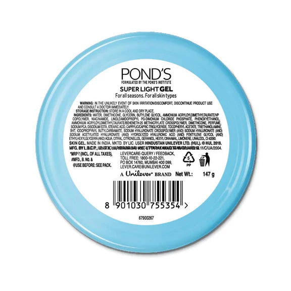 POND'S Super Light Gel Face Moisturiser - 100 gm