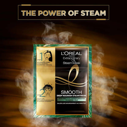L'Oreal Paris Extraordinary Oil Smooth & Deep Nourishing Steam Mask