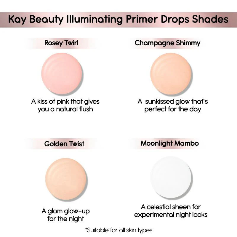 Kay Beauty By Katrina Kaif Illuminating Primer Drops - Champagne Shimmy