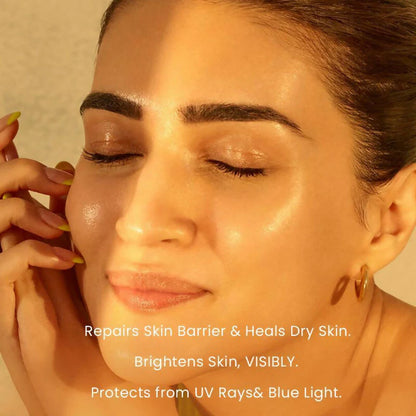 Hyphen By Kriti Sanon Skincare Routine with Glow Serum, Moisturizer & Sunscreen For Normal To Dry Skin Combo - combo