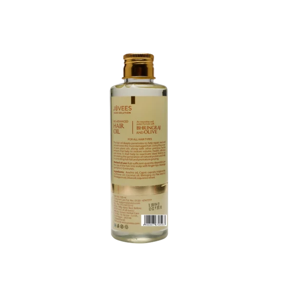 Jovees Bhringraj & Olive Bio- Advanced Hair Oil - 200 ml