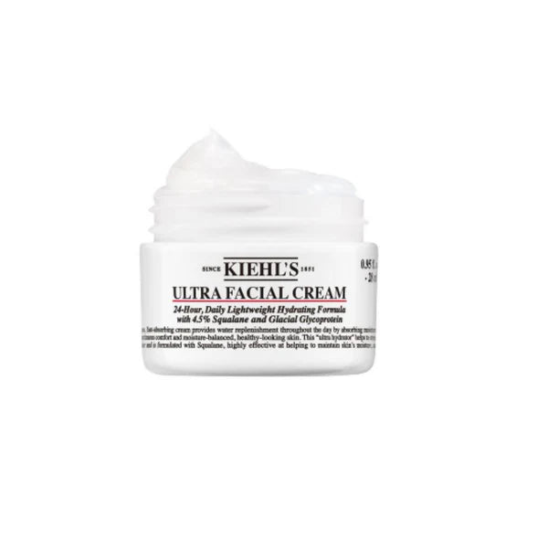 Kiehl's Ultra Facial Cream With 24 Hour Hydration - Moisturizer For Softer, Hydrated Skin - 28 ml