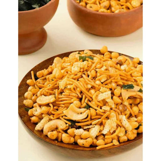 Indian Snacks Pulla Reddy Kaju Mixture | Cashew Mixture Pulla Reddy Sweets Popular Snack - 300 gm