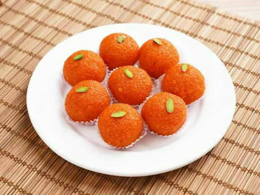 Agra Sweets Motichur Laddu - 500 gm