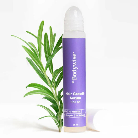 BeBodywise Rosemary Hair Growth Serum (Roll On) - Pack of 1 - 50 ml