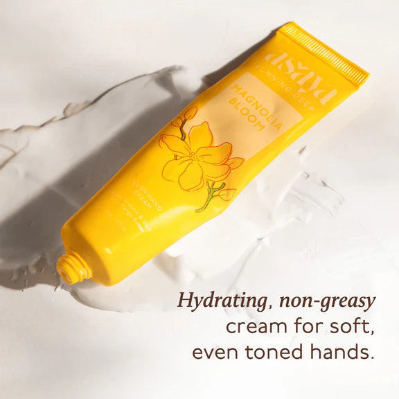 Asaya Magnolia Floral Hand Cream Softens Dry, Rough Hands For Men & Women - 30 gm