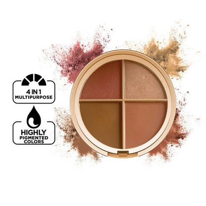 Faces Canada 4 in 1 Face Palette - 14.5 gm