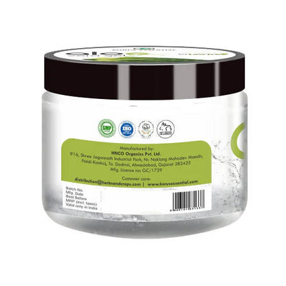 Korus Essential Pure Aloe Vera Gel with Tea Tree and Vitamin E - 200 gm