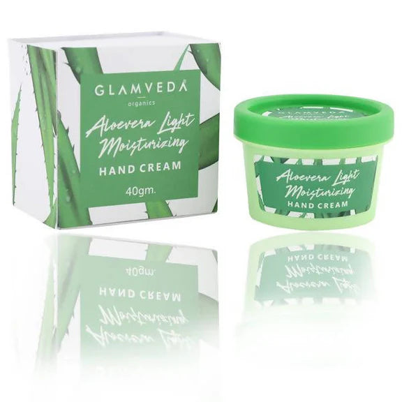 Glamveda Aloevera Light Moisturizing Hand Cream - 40 gm