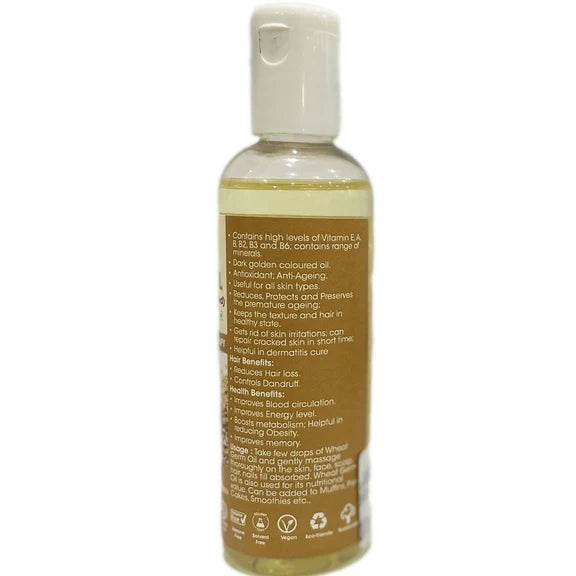 Teja Organics Wheat Germ Oil - 100 ml