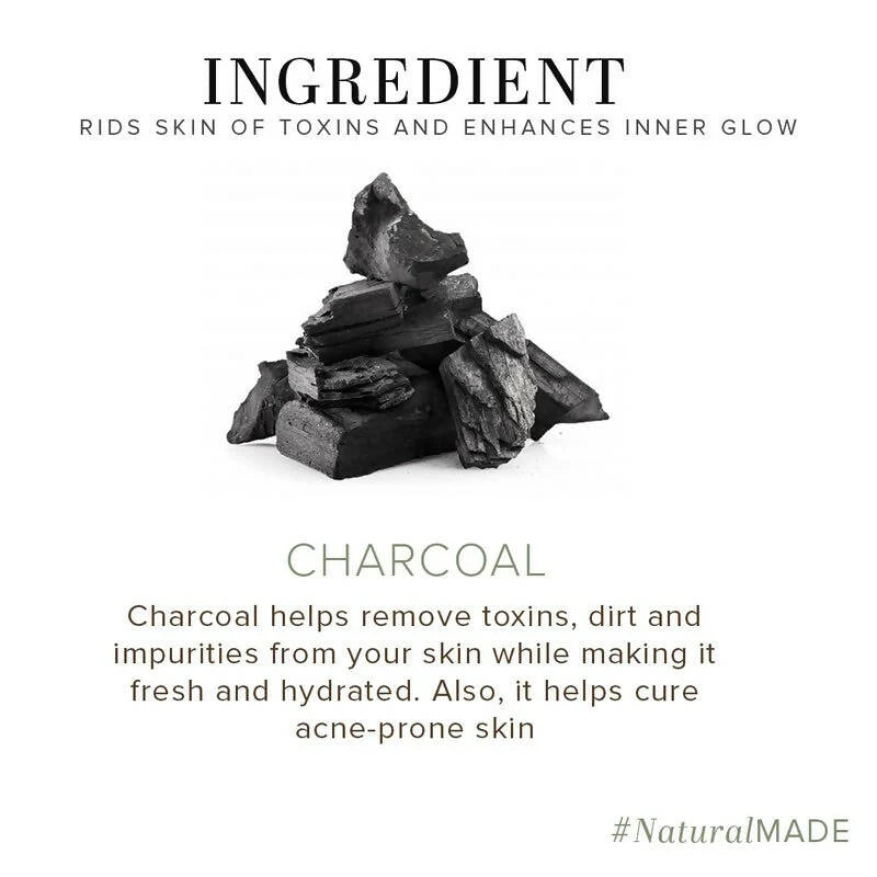 Khadi Natural Activated Bamboo Charcoal Face Wash - 100 gm